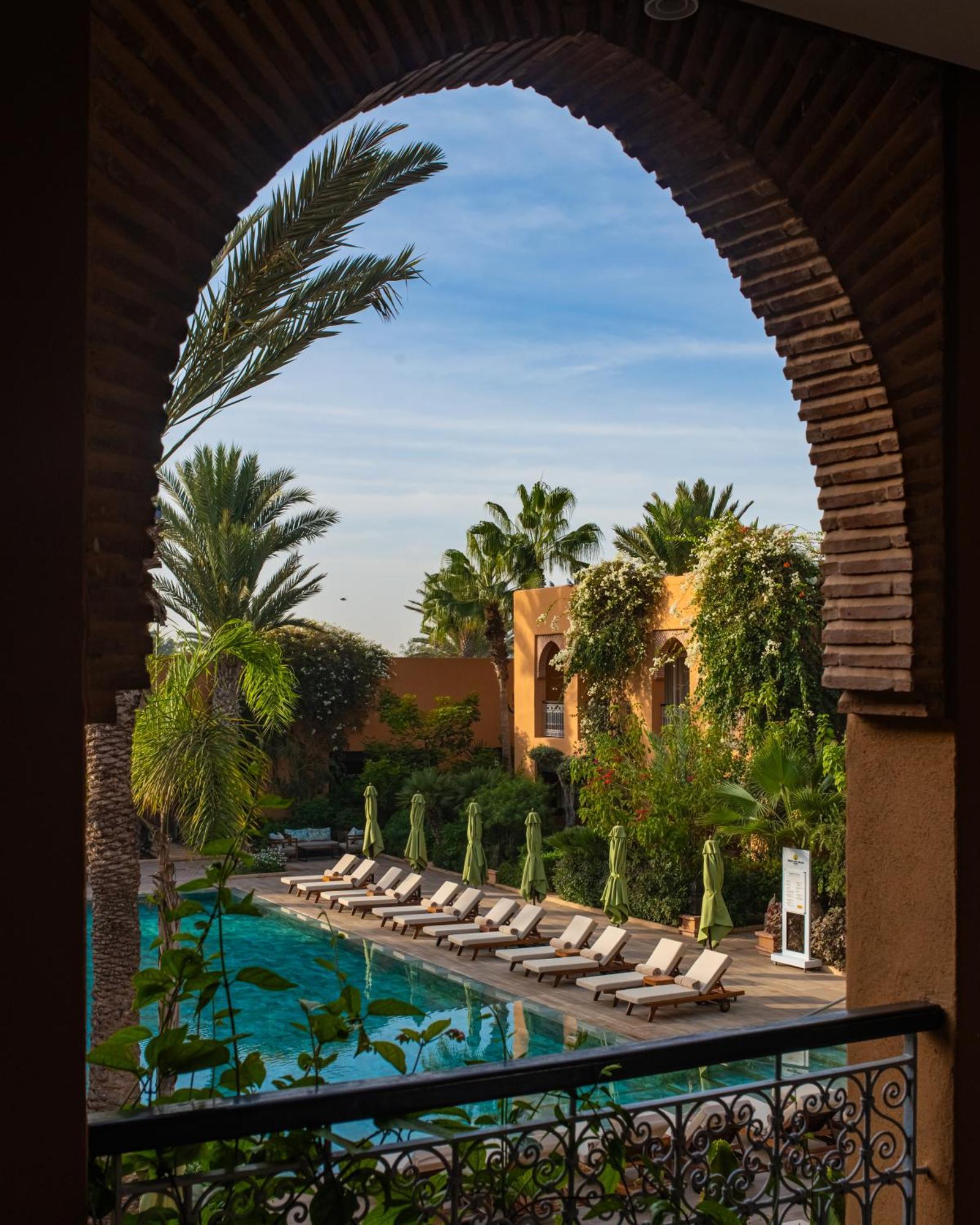 Tikida Golf Palace Агадір Екстер'єр фото The swimming pool at the hotel
