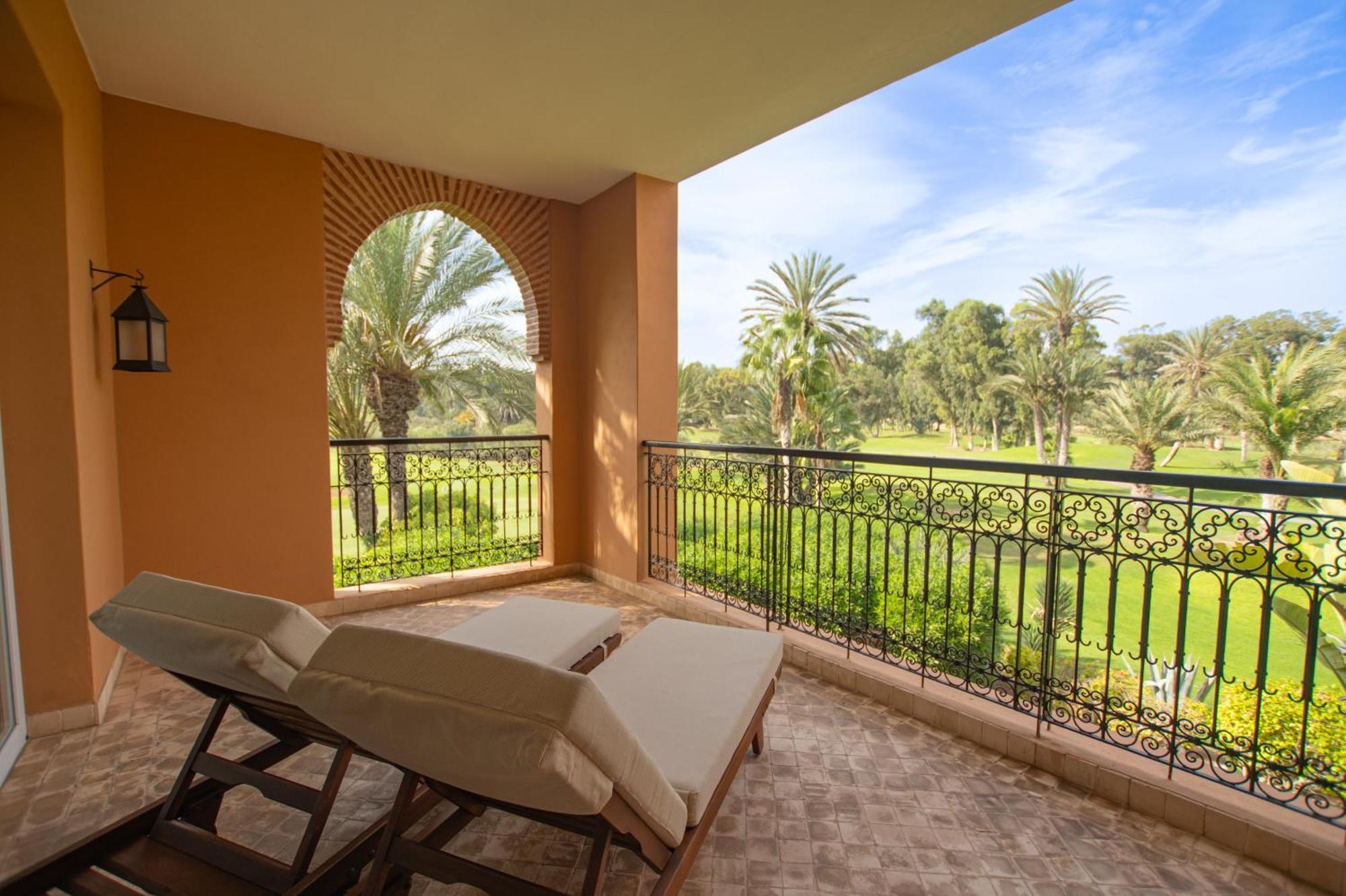 Tikida Golf Palace Агадір Екстер'єр фото A balcony at the resort