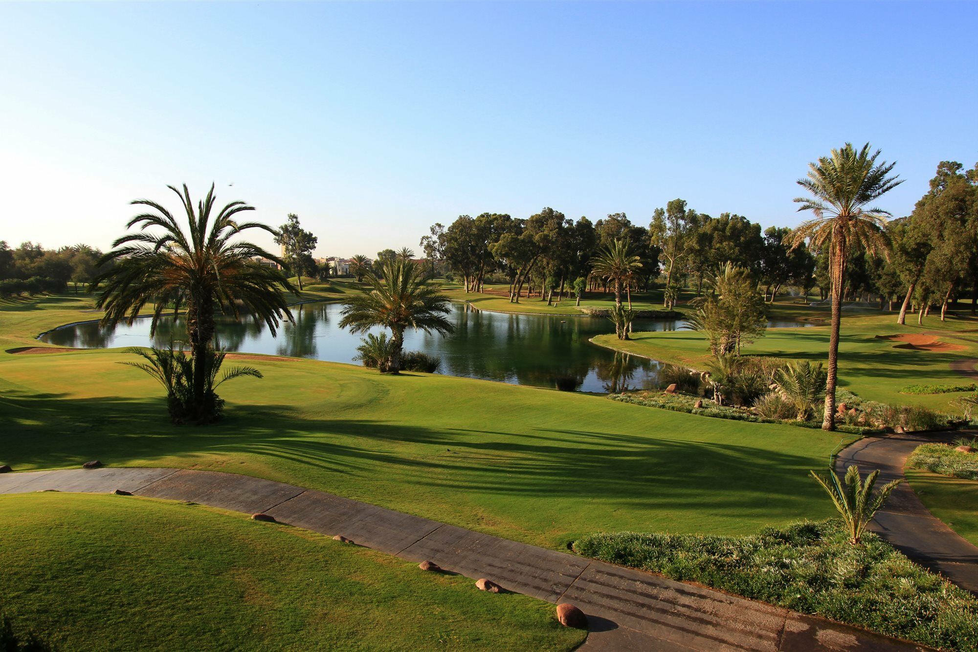 Tikida Golf Palace Агадір Екстер'єр фото Golf course at the Royal Palm Golf and Country Club