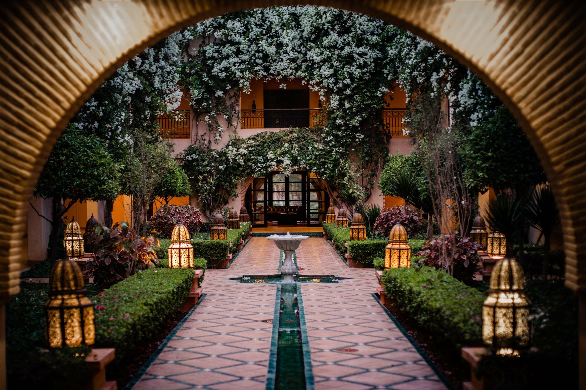 Tikida Golf Palace Агадір Екстер'єр фото The hotel's courtyard